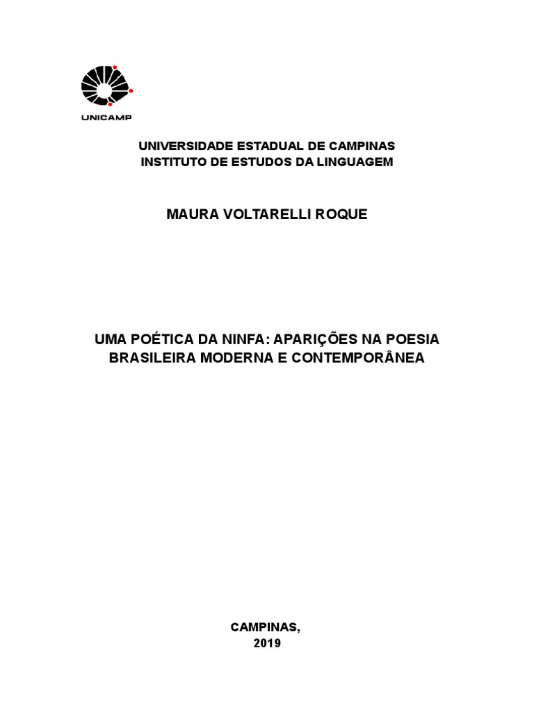 Roque MauraVoltarelli D, PDF, Poesia